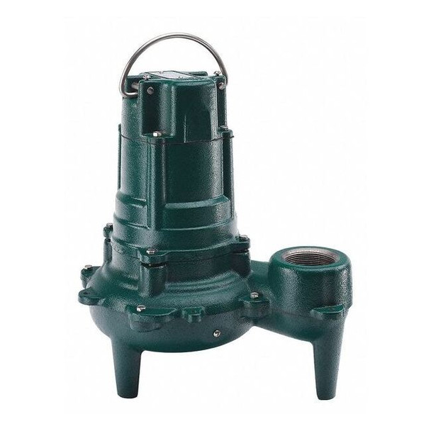 Zoeller Waste-Mate 1/2 HP 2" Manual Submersible Sewage Pump 230V 267-0004
