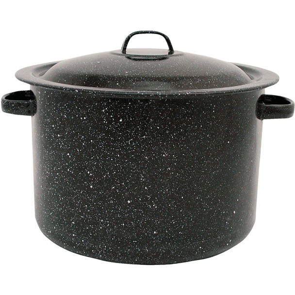 GraniteWare 7.5 Qt. Black Stew Pot 307116