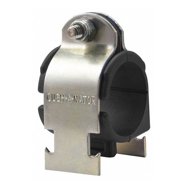 Vibration-Dampening Strut Clamp Standard, 1-3/8 in Tube, Steel, TPE Cushion
