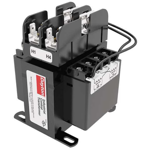 Dayton Control Transformer, 100 VA, 24V AC, 240/480V AC 31EH50