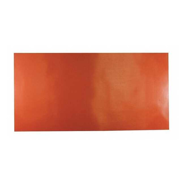 Manufacturer Varies Rubber, Silicone, 1/8"Thick, 24"x12", 60A BULK-RS-S60-808