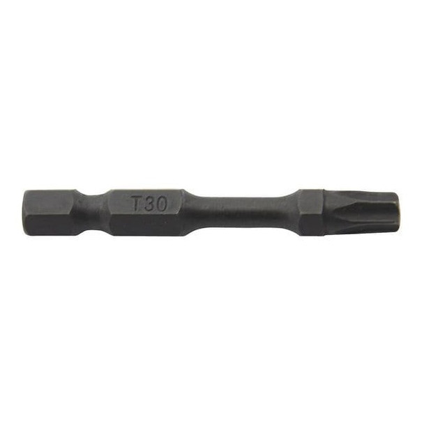 Westward Power Bit,SAE,1/4",Hex Power Drive,T30 38RW07