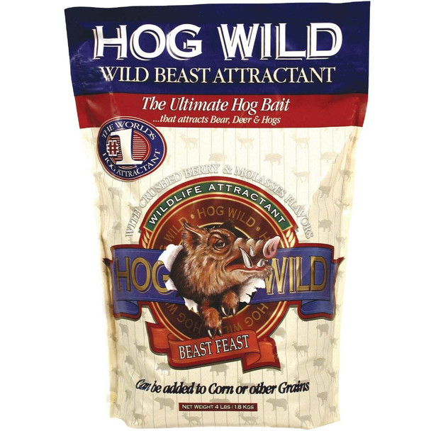 Evolved Habitats Hog Wild Beast 4 Lb. Granular Hog Attractant 34094