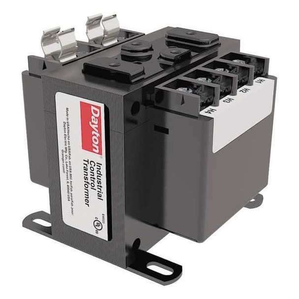 Dayton Control Transformer, 75 VA, 120V AC, 240/480V AC 31EG83