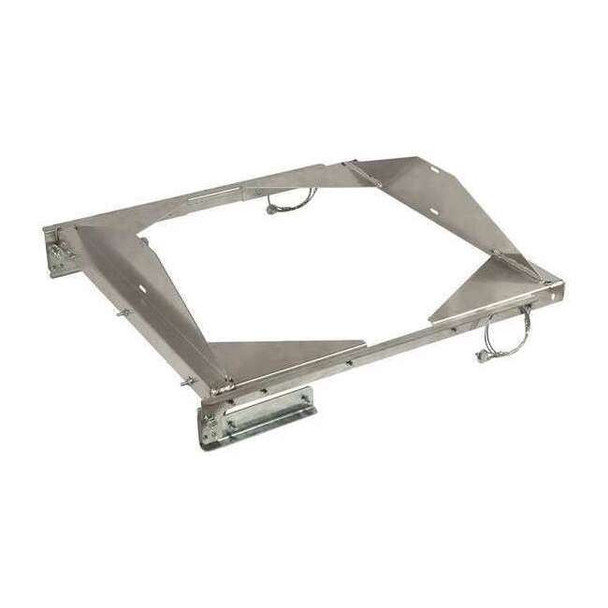 Dayton Hinge Kit, 34inWx34inL, Galvanized Steel 20CK53