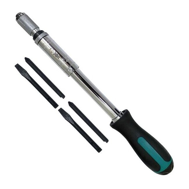 Phillips, Slotted Bit 12 in, Drive Size: 1/4 in , Num. of pieces:5