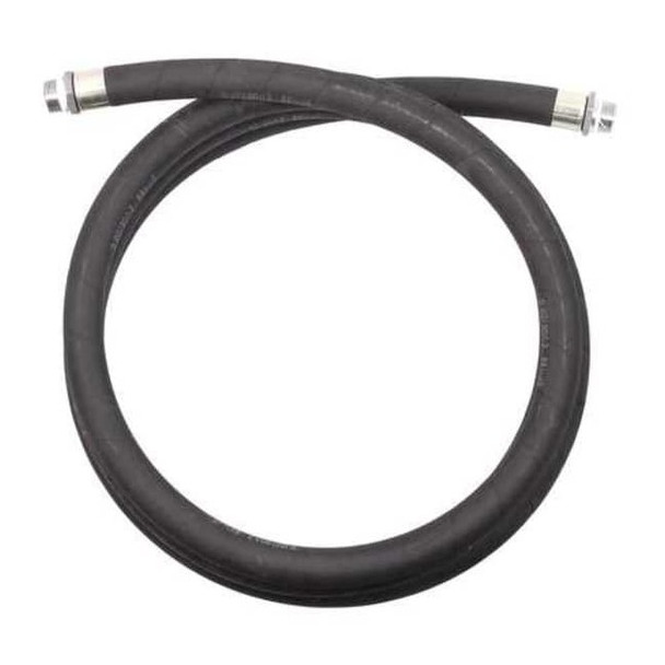 Dayton Discharge Hose, 3/4 in ID, 12 ft L, 1-1/8 in OD 12F731