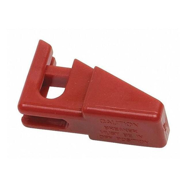 Condor Circuit Breaker Lockout,Red,1-1/8" H 437R19