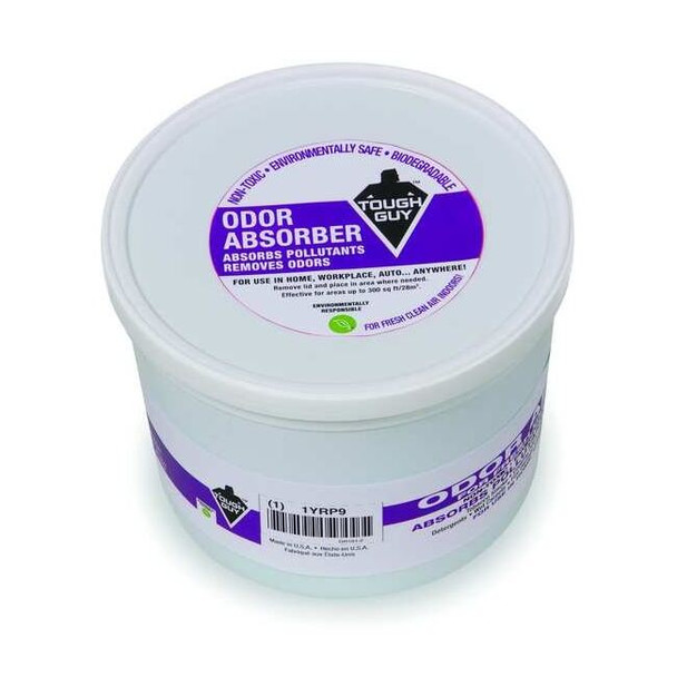 Tough Guy Odor Absorber Gel Sponge,Size 4 lb.,PK4 1YRR1