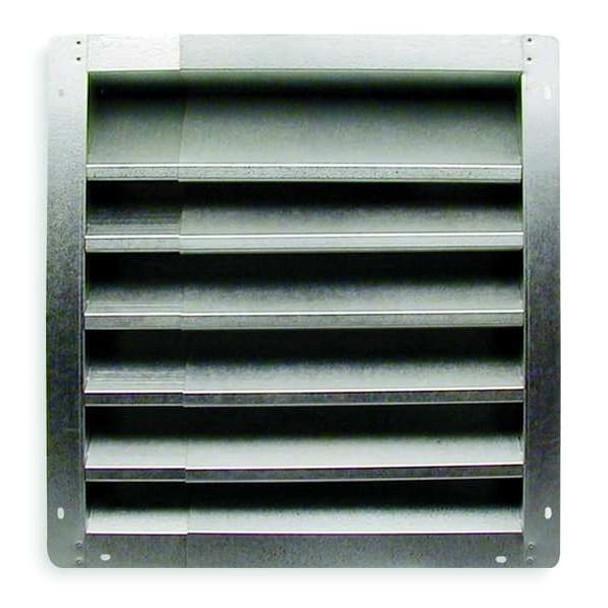 Dayton Louver,Intake,18-30 In,Galvanized Steel 3C973 Dayton Louver,Intake,18-30 In,Galvanized Steel 3C973