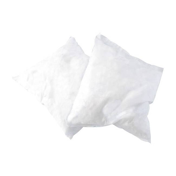 Condor Sorbent Pillow, 28 gal, 18 in x 18 in, Oil, White, 16 PK 436M86