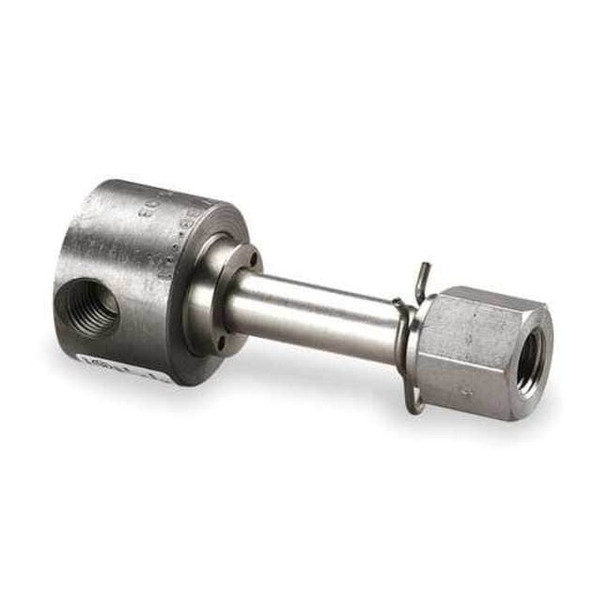 Stainless Steel Solenoid Valve Less Coil, Normally Closed, 1/4 in Pipe Size