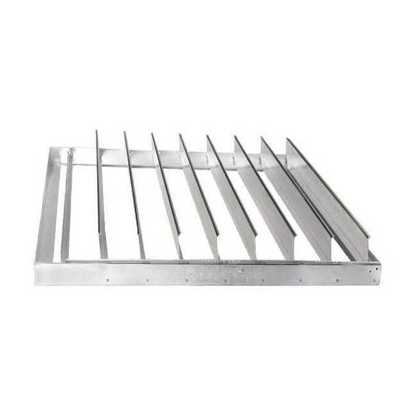 Dayton Backdraft Damper, Horizontal, 47-3/4Sq 3HHN3