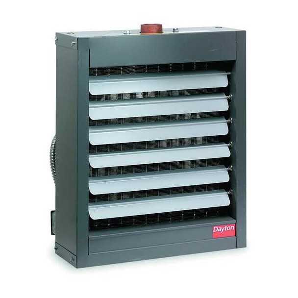 Dayton Hydronic Unit Heater,18-5/8" D,5000 cfm 1EBC3
