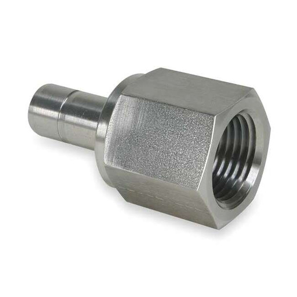 Parker 1/8" x 1/4" FNPT x A-LOK SS Tube End Female Adapter 4FA2N-316