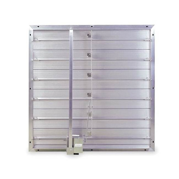 Dayton Mtrzd Damper,For Fan Dia. 48",100-240V 3C132