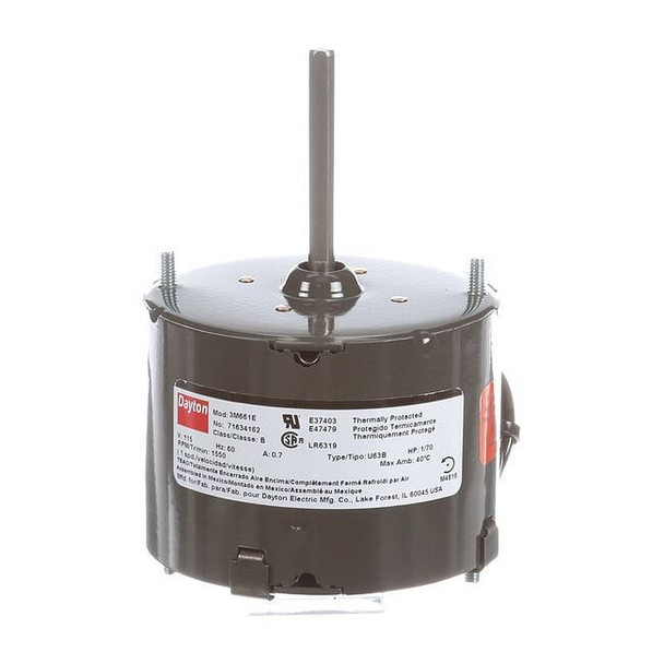 Dayton HVAC Motor,1/70 HP,1550 rpm,115V,3.3 71634162M