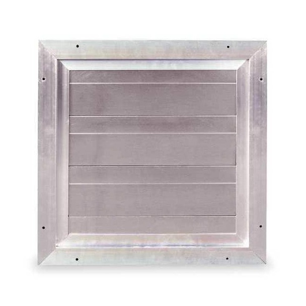 Dayton Damper,Backdraft,Wall Mount,22-3/4 In Sq 5NKN5