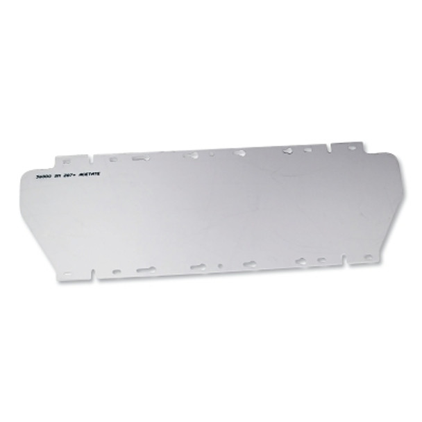380 Series Replacement Faceshield Window, AF/Clear, 6-1/2 in H x 19-1/2 in L