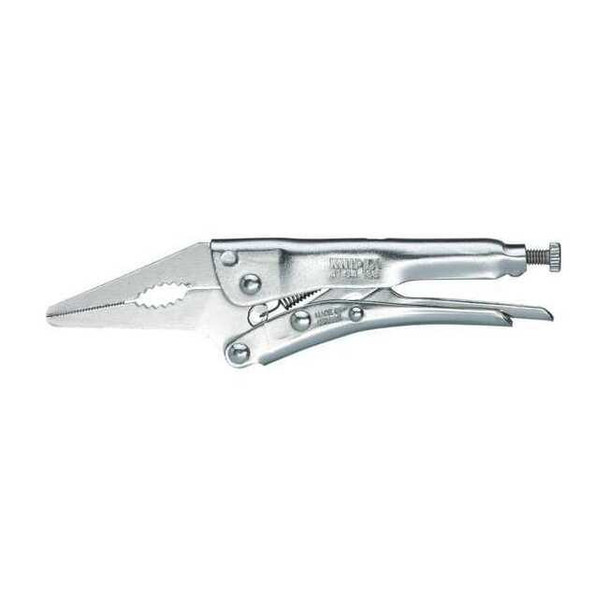 Knipex 6 1/2 in Locking Adjusting Plain Grip Locking Plier 41 34 165