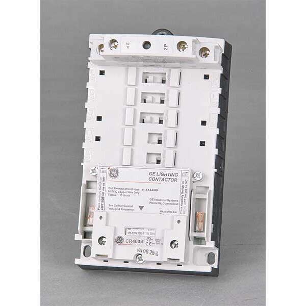 Ge 277VAC Electrically Held Lighting Contactor 2P 30A CR463L20ANA