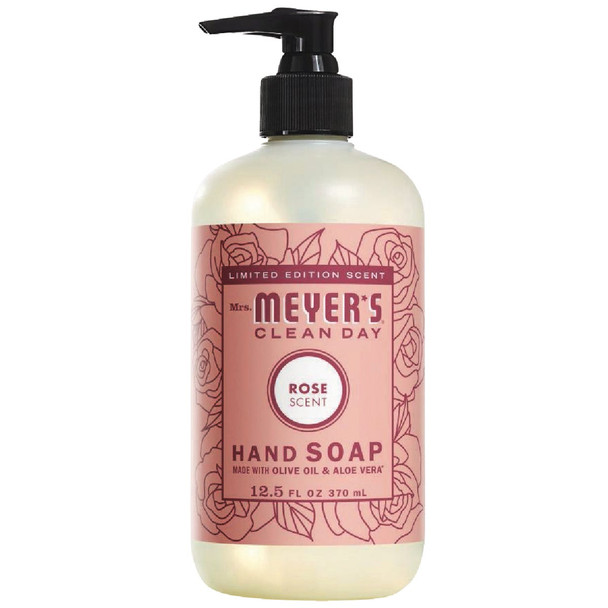 Mrs. Meyer's Clean Day 12.5 Oz. Rose Hand Soap 114012