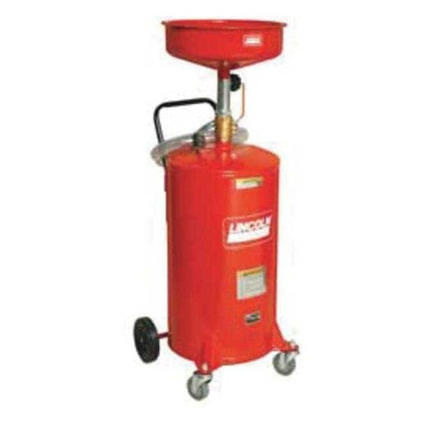 Lincoln Industrial Waste Oil Receiver,Steel,Dia. 14 In 3601