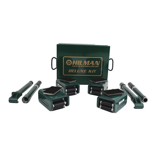 Hilman Rollers Equipment Roller Kit, Swivel, 8,000 lb. Cap KNRS-4-4S