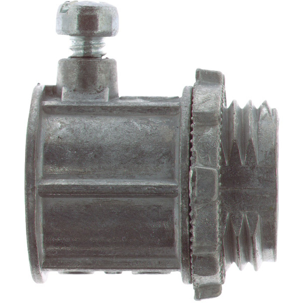 Halex 1-1/4 In. Set Screw EMT Conduit Connector 12312