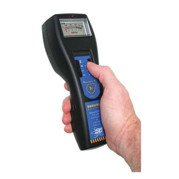 Radiation Alert Radiation Detector,0to500uSv/hr,Analog Monitor 4