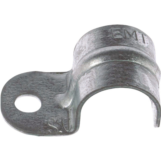 Halex 3/4 In. Click-On EMT 1-Hole Conduit Strap (100-Pack) 61507B