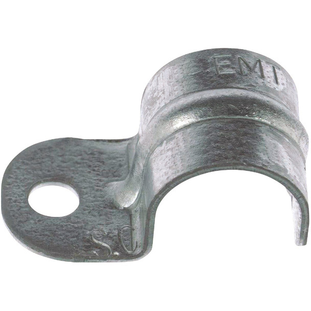 Halex 1 In. Click-On EMT 1-Hole Conduit Strap  (4-Pack) 26153