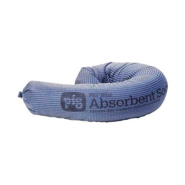 Pig Sorbent Sock, 20 gal, 3 in x 24 in, Universal, Blue, 55 PK PIG201