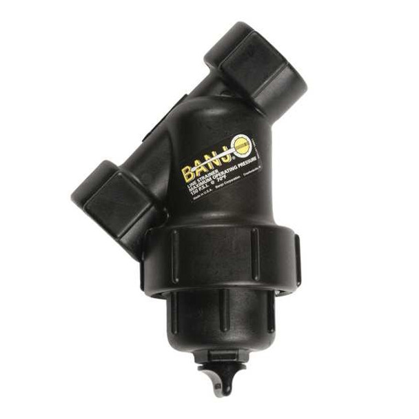 Banjo Y Strainer,7 1/2"H,16 mesh,Polypropylene LS100-20