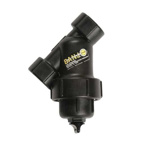 Banjo Y Strainer, 1" Pipe, FNPT x FNPT, Polypropylene, 150 psi LS100-20