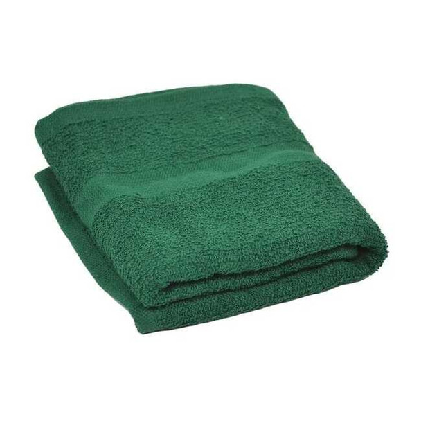 R & R Textile Hand Towel,16x27 In,Hunter Green,PK12 71627