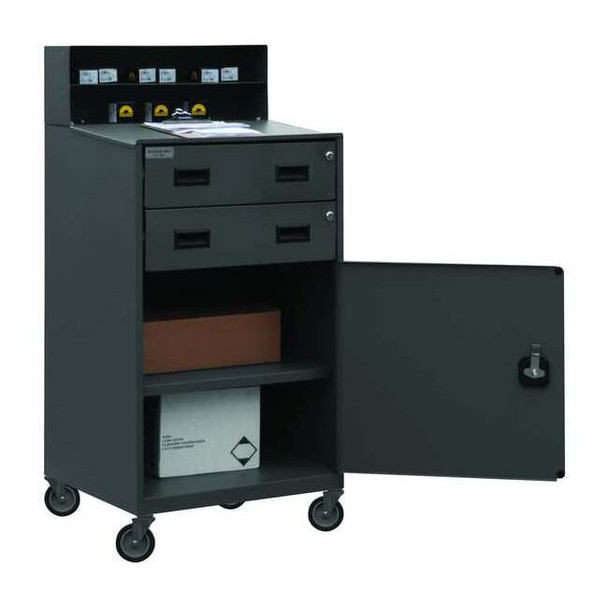 Durham Mfg Cabinet,48"x23"x20",Gray,Mbl FED-2023-95