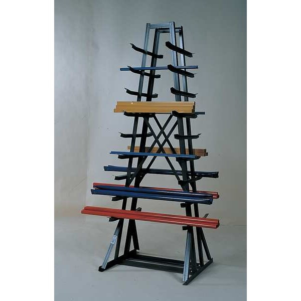 Jarke Horizontal Storage Rack,9 Arms,84Inx7ft CR-833