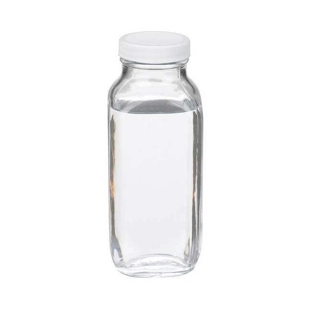 Wheaton Bottle,167 mm H,Clear,68 mm Dia,PK24 W216876