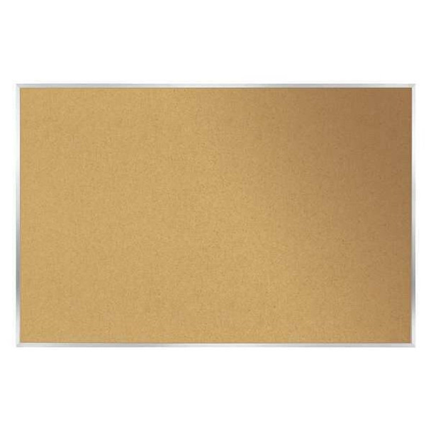 Ghent Cork Bulletin Board 60x48", Aluminum Frame AK45