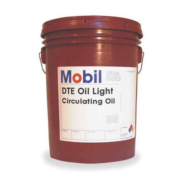 Mobil Circulating Oil, Pail, 5 gal, DTE Oil Light, ISO Grade 32 104743