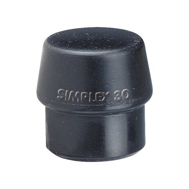 Halder Simplex Hammer Tip,1 3/16 In,Medium,Black 3202030
