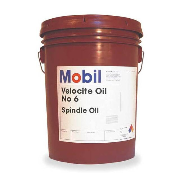 Mobil Mobil Velocite 6, Spindle Oil, 5 gal. 105482