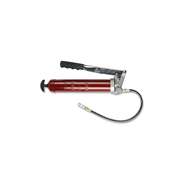 Professional Lever Grease Gun, 16 oz, 10000 psi, Hose/Coupler, Grease