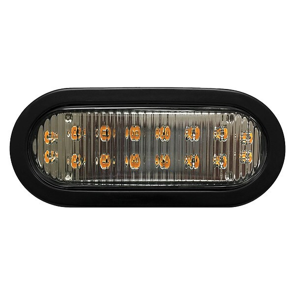 Ecco Warning Light,LED,Clear 3965C