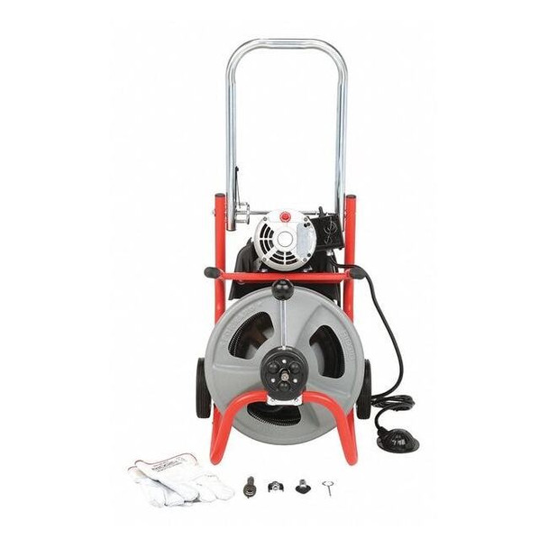 Ridgid 100 ft Corded Drain Cleaning Machine, 115V AC 27013