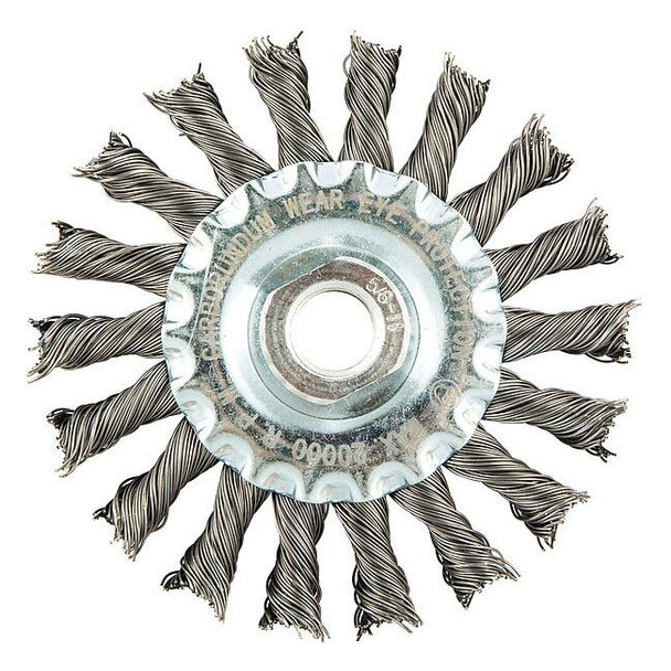 Manufacturer Varies Wire Wheel Brush,0.020" dia. Wire 66254443298