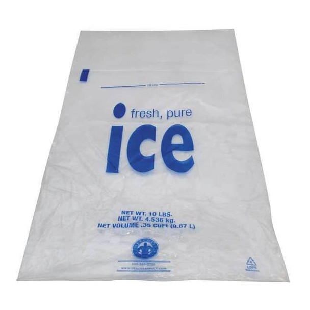 Scotsman Ice Bags,8 lb. Capacity,PK1000 KBAG