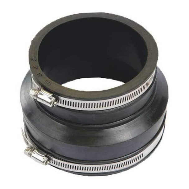 Manufacturer Varies Flexible Pipe Straight, PVC, 6 in, 4 in DX1001-64