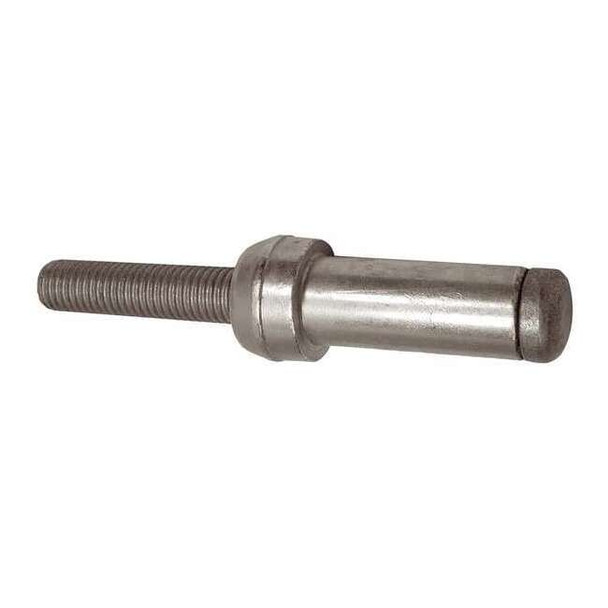 Blind Rivet, Dome Head, 1/4 in Dia., 41/64 in L, Steel Body, 10 PK